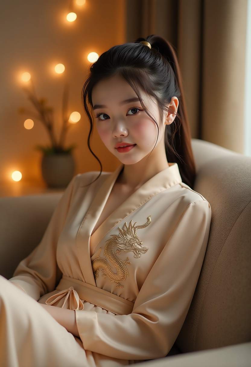 窗对面的光