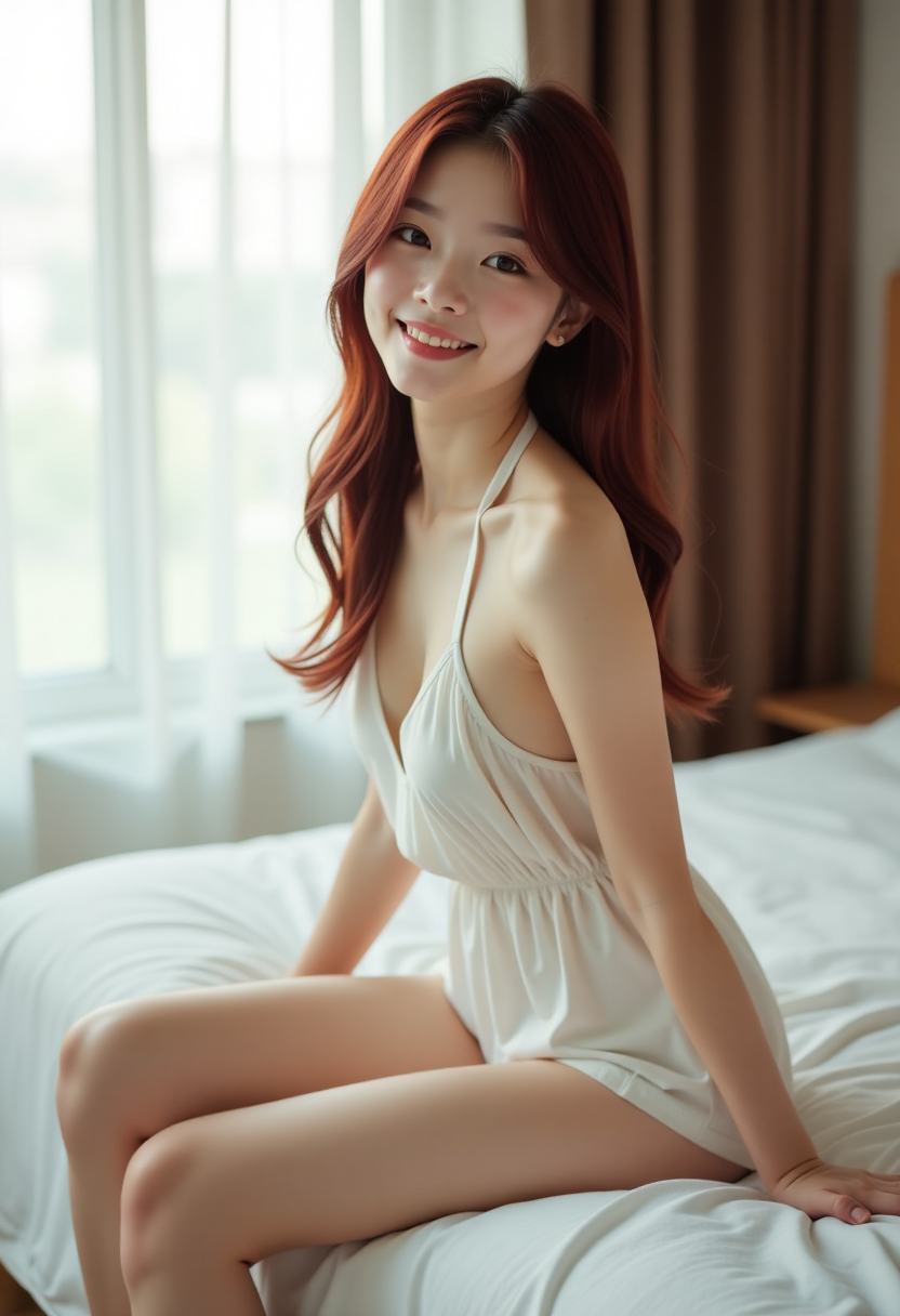 晚风与她海报